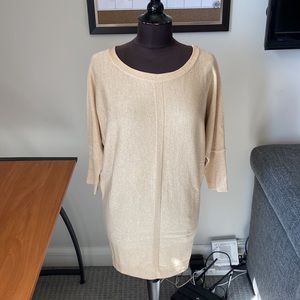 Lilly Pulitzer Gold Sweater Dress